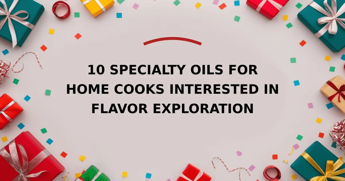 10 Specialty Oils for Home Cooks Interested in Flavor Exploration